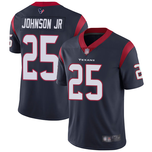 Houston Texans Limited Navy Blue Men Duke Johnson Jr Home Jersey NFL Football #25 Vapor Untouchable